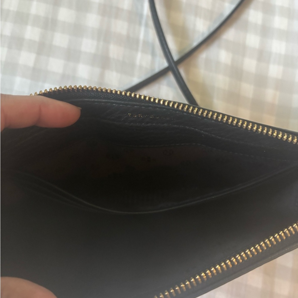 Tory Burch Black and Gold Crossbody Bag - Picture 5 of 9